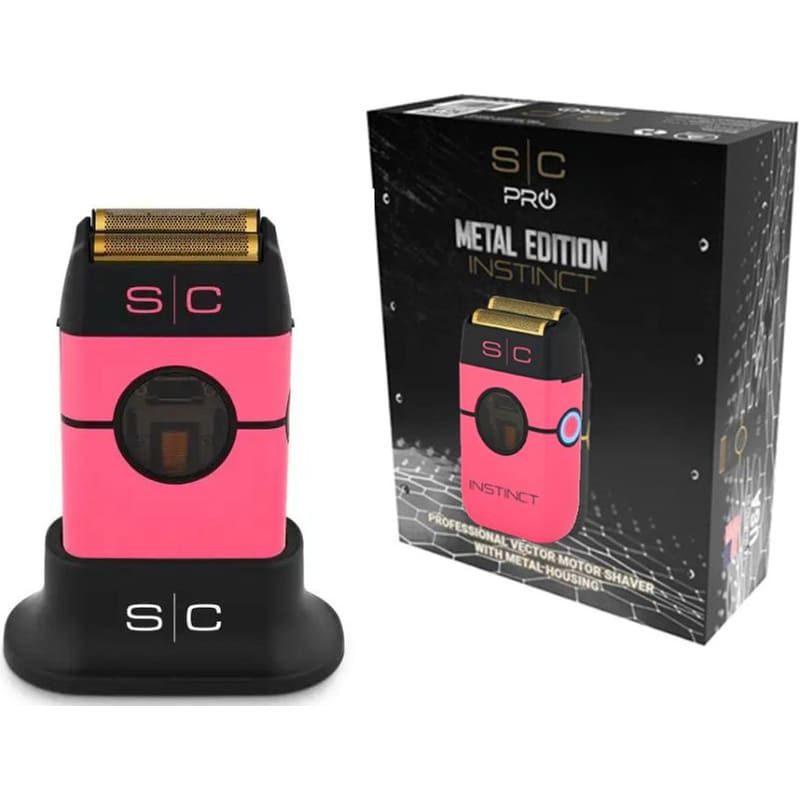 STYLECRAFT Επαγγελματική Ξυριστική Μηχανή Stylecraft Instict Shaver Pink Metal Edition