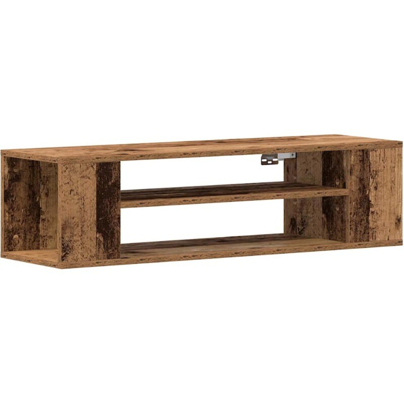 Έπιπλο Τηλεόρασης VidaXL 100 x 30 x 26,5 cm - Παλαιωμένο Ξύλο
