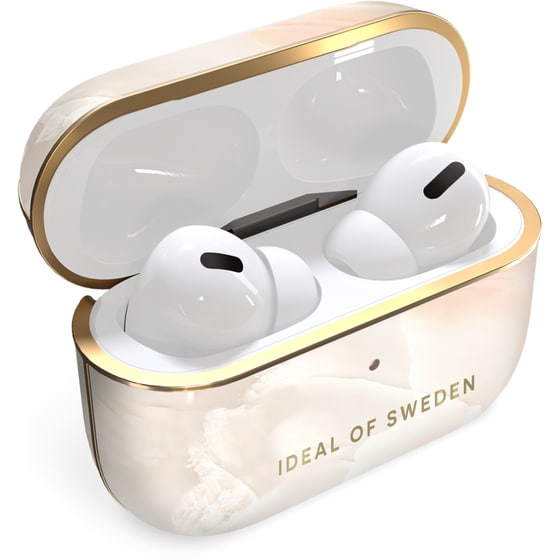 Θήκη Ακουστικών Ideal of Sweden Printed για Apple AirPods Pro - Rose Pearl Marble image 1
