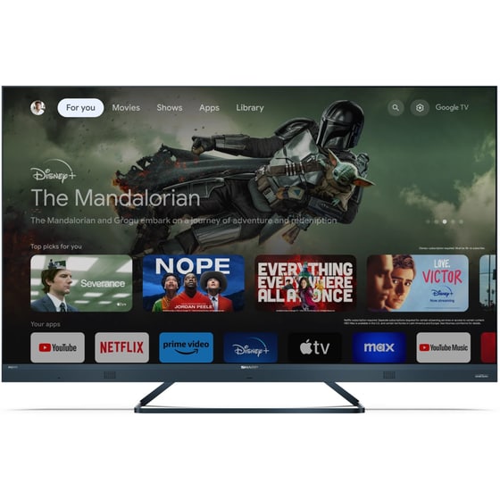Sharp QLED 50" 4K Smart Τηλεόραση 50FQ5EG image 3