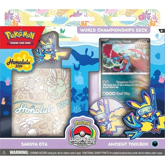 Pokémon TCG: 2024 World Championship Deck 1 Τμχ - Τυχαία Επιλογή Σχεδίου image 0