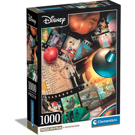 Παζλ Clementoni High Quality Collection Disney Classic Movies - Compact Box (1000 Κομμάτια) image 0