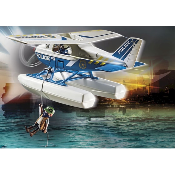 PLAYMOBIL® City Action Καταδίωξη Λαθρέμπορου από Αστυνομικό Υδροπλάνο (70779) image 4