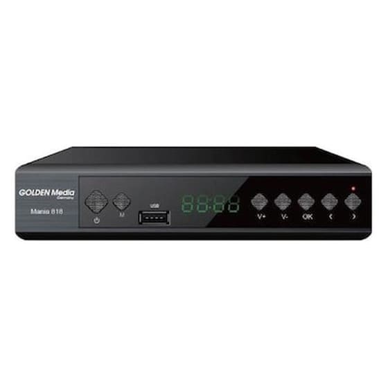 Ψηφιακός Δέκτης Golden Media Mania 818 Dvb-t2,Dvb-c image 0
