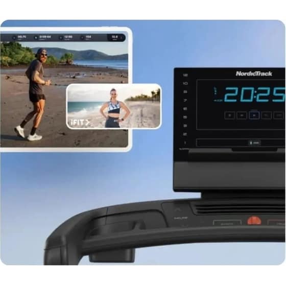 NordicTrack T Series 8 Ηλεκτρικός Διάδρομος Γυμναστικής 2.60hp για Χρήστη έως 136kg Μαύρος image 8