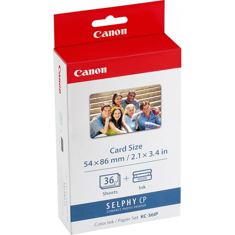 Canon Φωτογραφικό Χαρτί Gloss 5.4×8.6 129 gr/m² για Thermal Εκτυπωτές 36 φύλλα