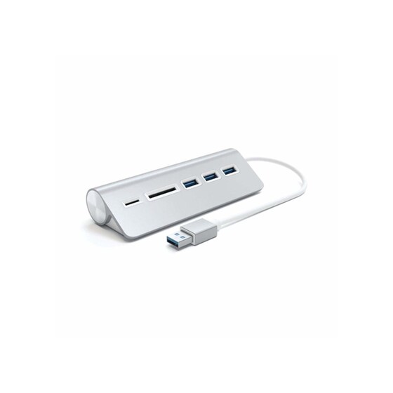 Aluminum Hub & Card Reader Satechi - Ασημί image 1