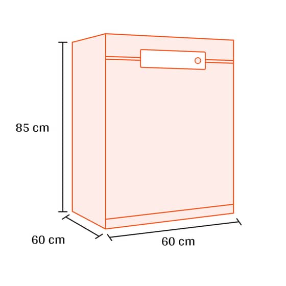 SHARP QW-NA23F47D4W-GR για 14 Σερβίτσια Λευκό Πλυντήριο Πιάτων image 2