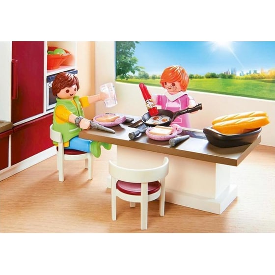 PLAYMOBIL® City Life Μοντέρνα Κουζίνα (9269) image 4