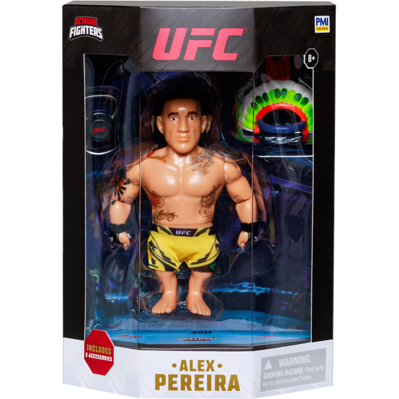 UFC Octagon Fighters Φιγούρα με Αξεσουάρ (11.5cm) - Τυχαία Επιλογή Σχεδίου image 3