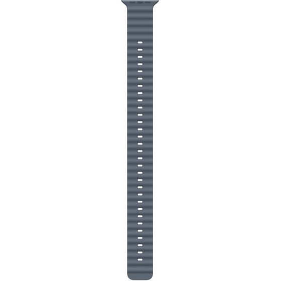 Λουράκι Apple Ocean Band Extension για Apple Watch 49mm - Anchor Blue with Natural Titanium Finish image 0