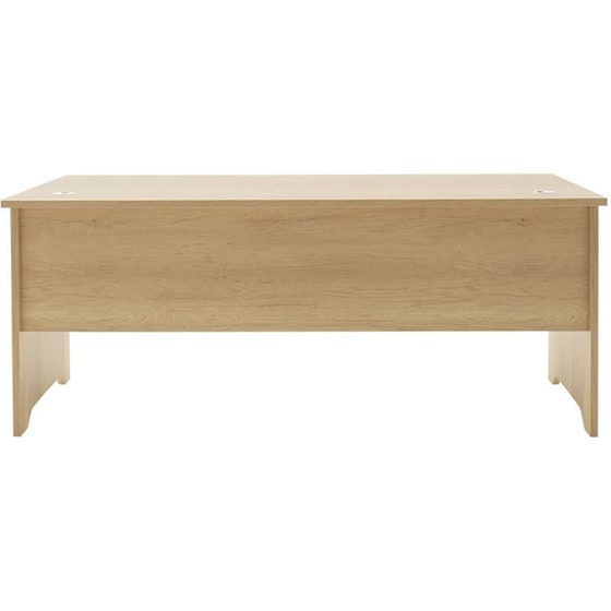Γραφείο Εργασίας Επαγγελματικό Amazon Pakoworld Χρώμα Sonoma 180x75x75εκ – 069-000035 image 2