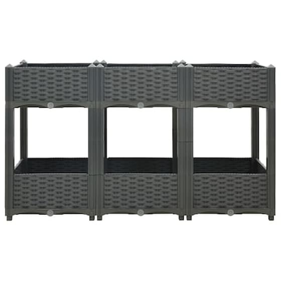Vidaxl Ζαρντινιέρα 120 X 40 X 71 Εκ. Από Πολυπροπυλένιο image 2