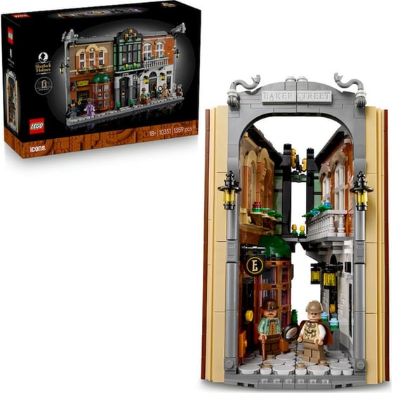 LEGO® Icons Sherlock Holmes: Book Nook (10351) image 1