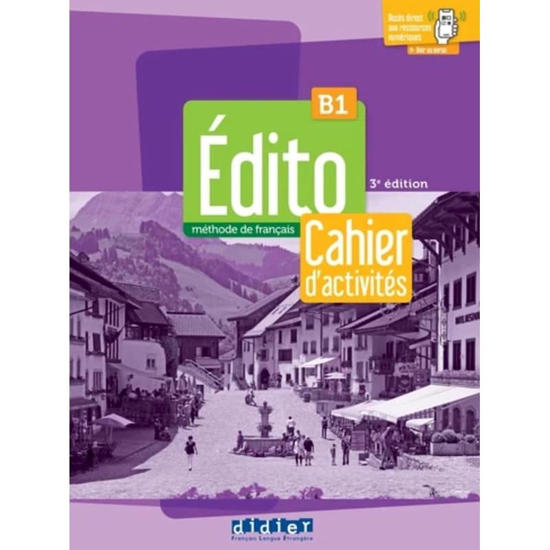 Edito B1 - Cahier dactivités