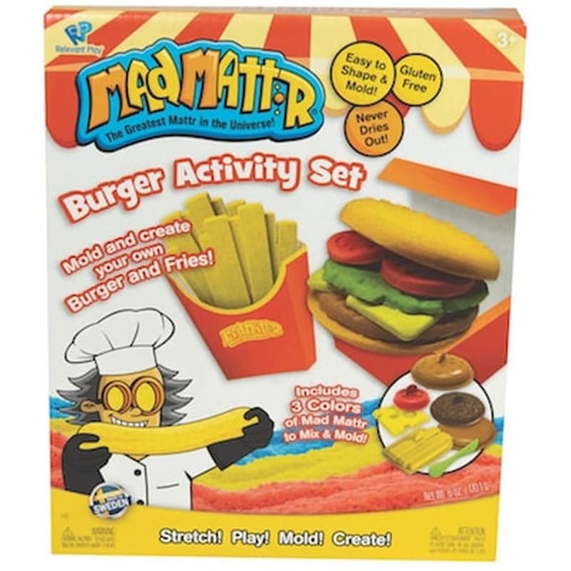 Relevant Play Burger Activity Set