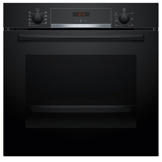 BOSCH HBA514BB3 & PKE61RBA2Ε 71 Lt Μαύρο Εντοιχιζόμενος Σετ Φούρνος και Εστία image 1