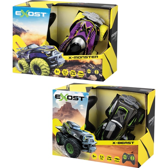 Τηλεκατευθυνόμενο Αυτοκίνητο Exost X-Monster/ X-Beast R/C 2.4Ghz 1:34 1 Τμχ - Τυχαία Επιλογή Σχεδίου image 6