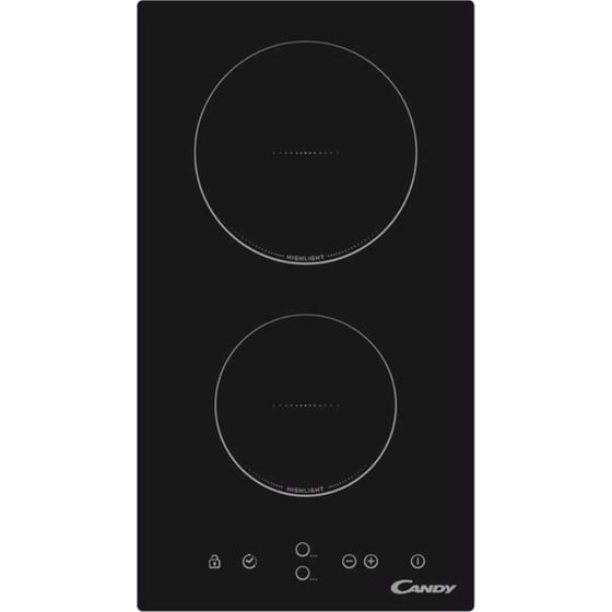 CANDY CDH30 28.8 cm Μαύρο Εστία Κεραμική Domino Αυτόνομη image 0