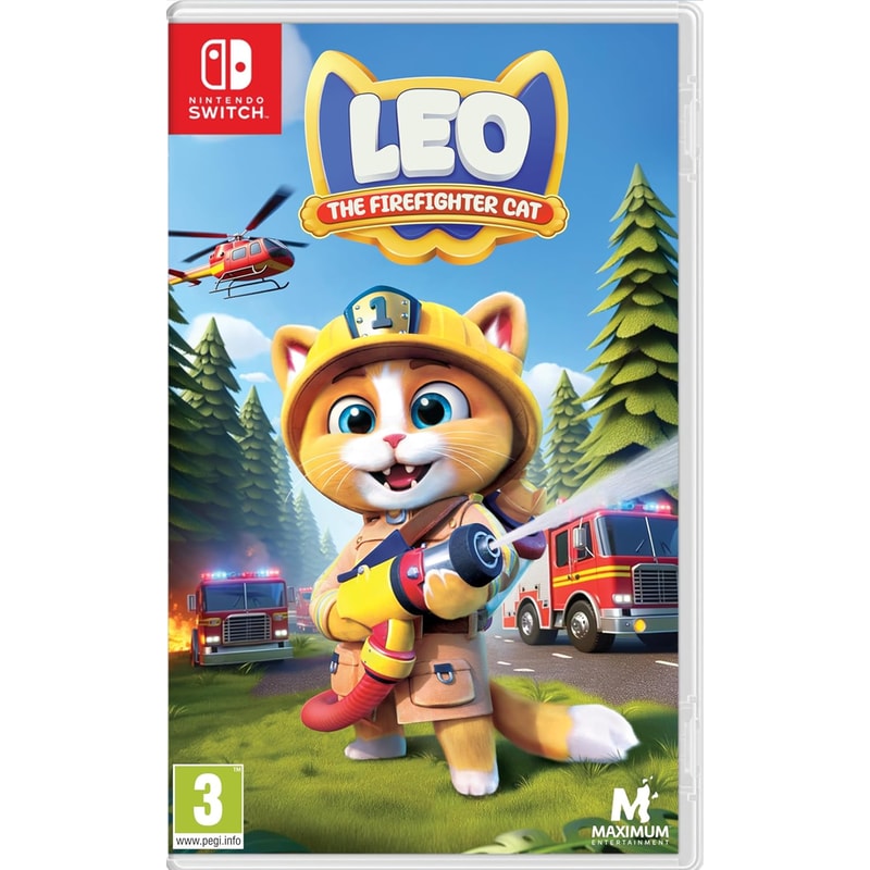 MAXIMUM GAMES Leo the Firefighter Cat - Nintendo Switch