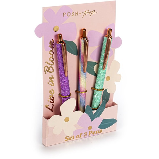 Στυλό Posh+Pop Live In Bloom (3 Τεμάχια) image 1