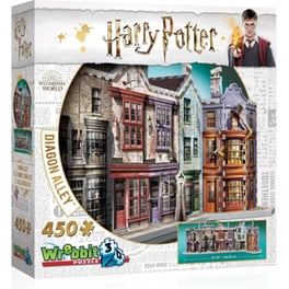 3D Παζλ Wrebbit - Harry Potter: Diagon Alley (450 Κομμάτια)