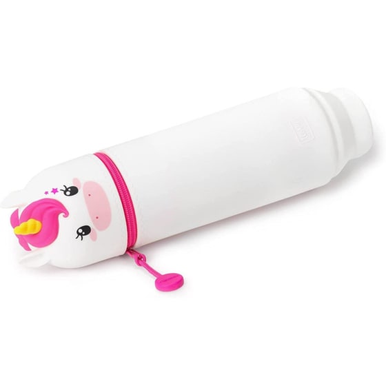 Legami Kawaii Soft Κασετίνα Μολυβοθήκη Σιλικόνης 2-In-1 Unicorn image 2