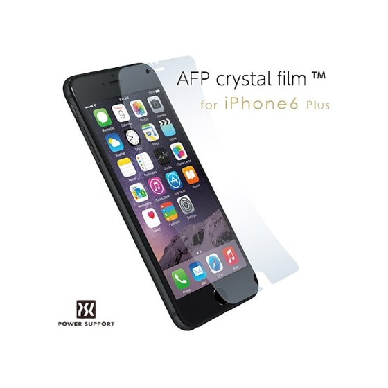 Μεμβράνη οθόνης iPhone 6/6S Plus - Power Support AFP Crystal Film PYK-01 - 2 τεμ image 1