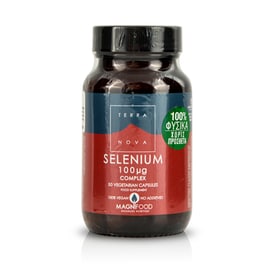 Συμπλήρωμα Διατροφής Terranova Selenium Complex 100μg - 50 Κάψουλες