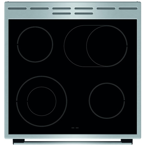 GORENJE GECS6C70XPA 71 Lt Inox Ηλεκτρική Κουζίνα Κεραμική image 3