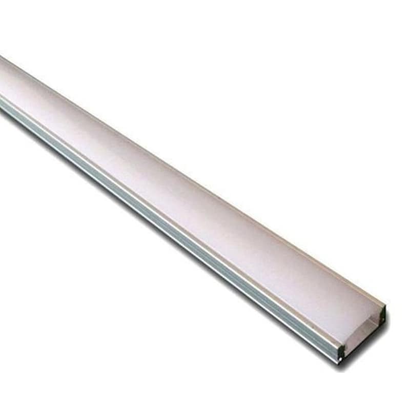 V-TAC Προφίλ Αλουμινίου Για Ταινίες Led V-Tac 200x1.74x1.21cm Vt-8116
