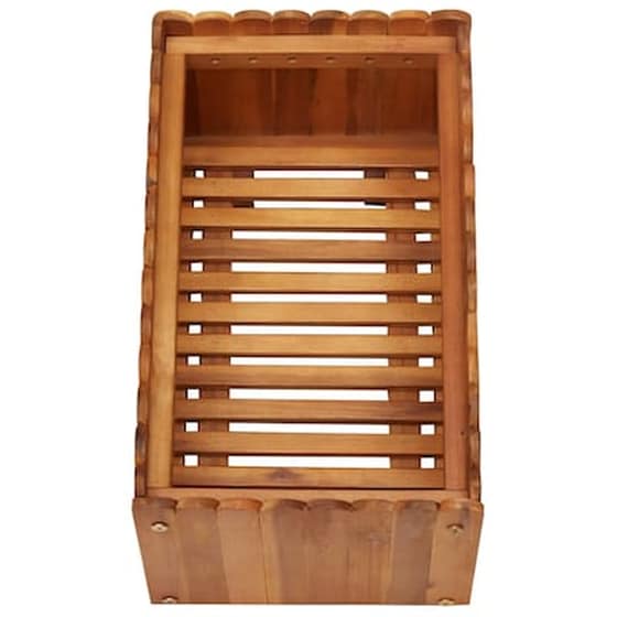 Vidaxl Ζαρντινιέρα Κήπου 50 X 30 X 25 Εκ. Από Μασίφ Ξύλο Ακακίας image 4