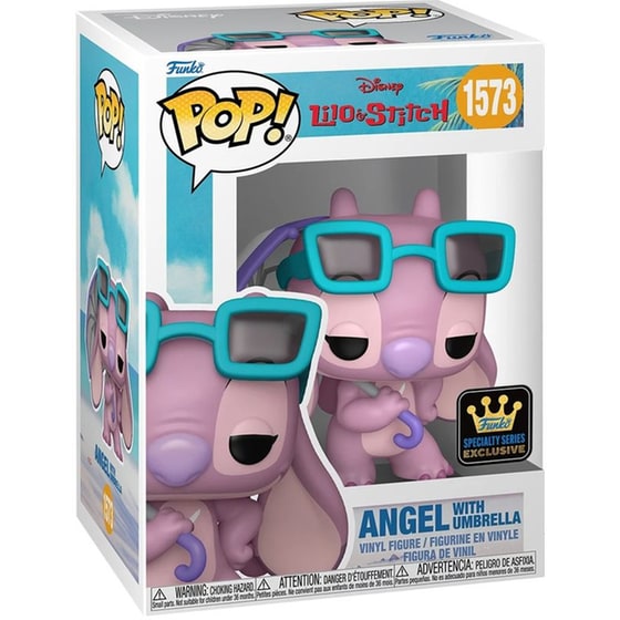 Funko Pop! Disney: Lilo & Stitch - Angel with Umbrella (Special Edition) #1573 Vinyl Figure image 1