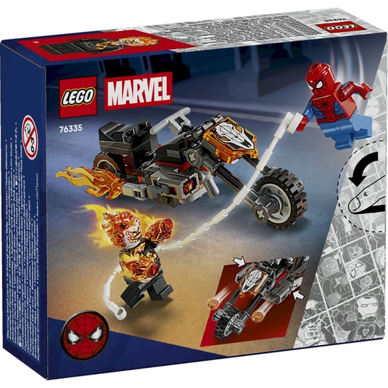 LEGO® Marvel Spider-Man vs. Ghost Rider Motorcycle (76335) image 3
