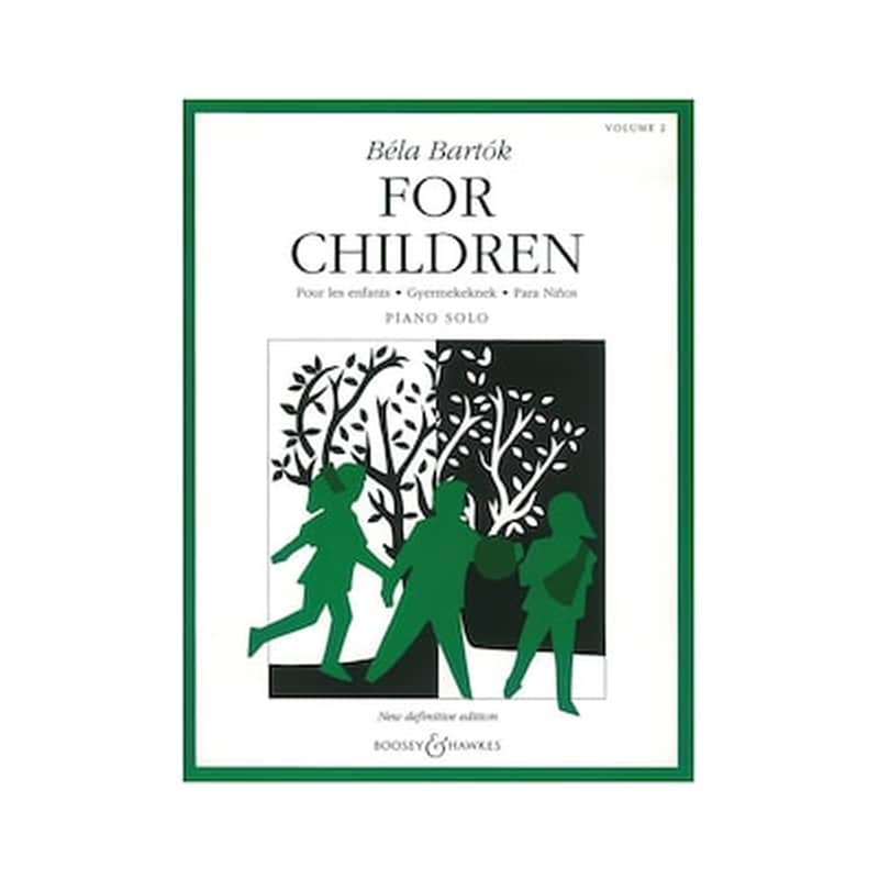 BOOSEY & HAWKES Boosey - Hawkes Boosey - Hawkes / Bartok - For Children, Volume 2 Βιβλίο Για Πιάνο