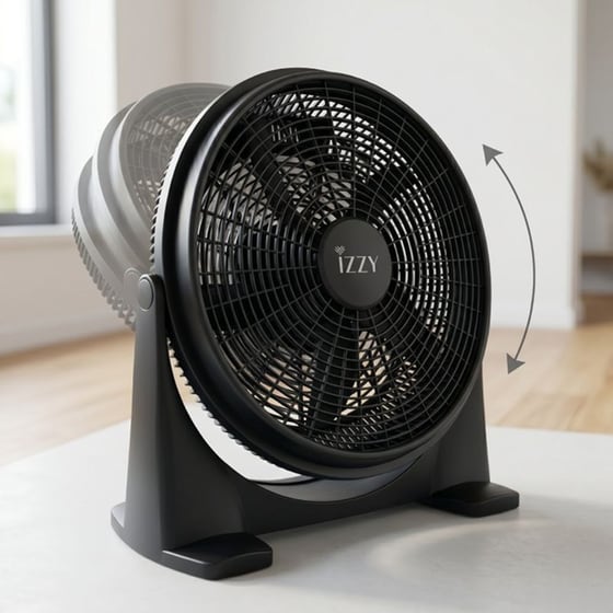 IZZY IZ-9034 Ανεμιστήρας Βox Fan 100 W 50 cm image 1