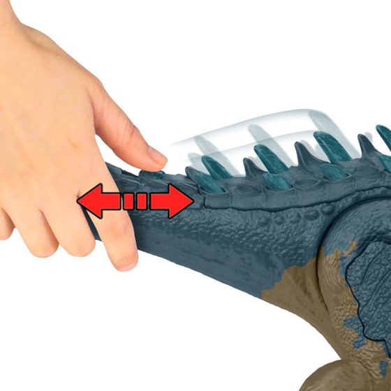 Φιγούρα Jurassic World Αλλόσαυρος Με Ήχους & Επίθεση - (HRX50) image 1