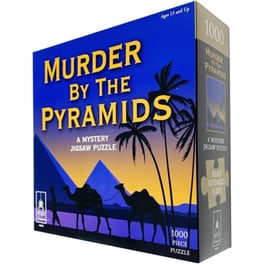 Παζλ University Games Murder Mystery Party - Murder by the Pyramids (1000 Κομμάτια)