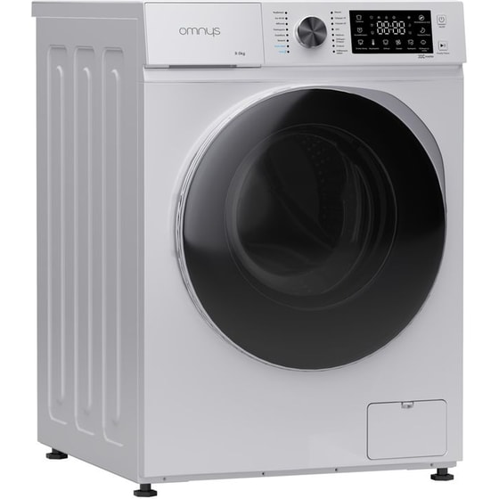 OMNYS WNM-9WHT25GDP 9 kg  1.400 Στροφές Λευκό Πλυντήριο Ρούχων image 3