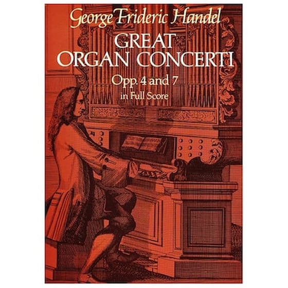Βιβλίο Για Σύνολα Dover Publications Handel - Great Concerti Op.4 - 7 [full Score] image 1