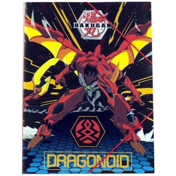 Φάκελος Πρεσπάν Gim με Λάστιχο Α4 Bakugan image 0