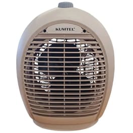 KUMTEL TWIX Αερόθερμο Δωματίου Δαπέδου/Τοίχου 2000W Μπεζ