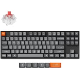 Keychron K8M-B1 Gaming Ασύρματο Πληκτρολόγιο με Red Switch RGB 80% (EN)