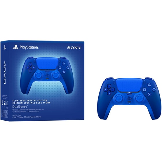 Sony PS5 DualSense Wireless Controller + USB-C - Icon Blue Special Edition image 7