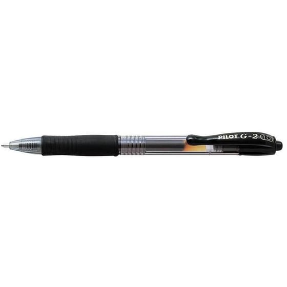 Στυλό Gel Pilot G-2 1.0mm Μαύρο image 1
