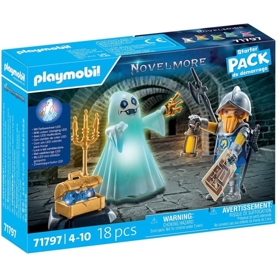 Playmobil Starter Pack Φάντασμα Και Ιππότης Novelmore (71797) image 0