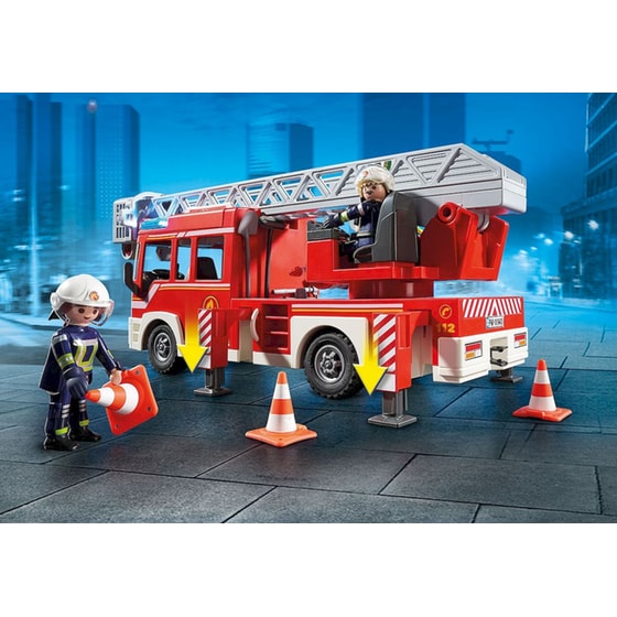 PLAYMOBIL® City Action Όχημα Πυροσβεστικής με Σκάλα και Καλάθι Διάσωσης (9463) image 4