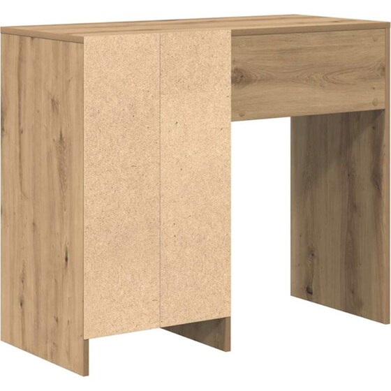 Γραφείο VidaXL από Επεξεργασμένο Ξύλο 90x37,5x75 cm - Artisan Δρυς image 5