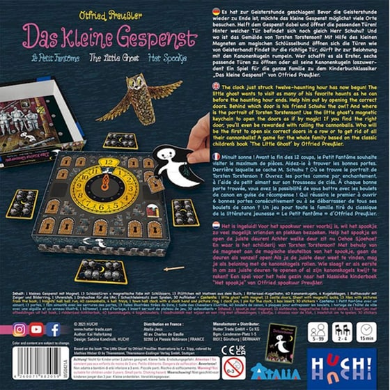 Επιτραπέζιο Παιχνίδι Huch Das Kleine Gespenst - Το Μικρό Φαντασματάκι (international Version) image 4