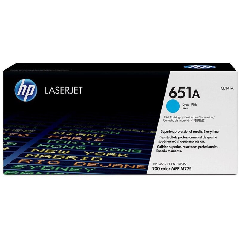 TONER HP 651A CYAN 16000ΣΕΛ - CE341A